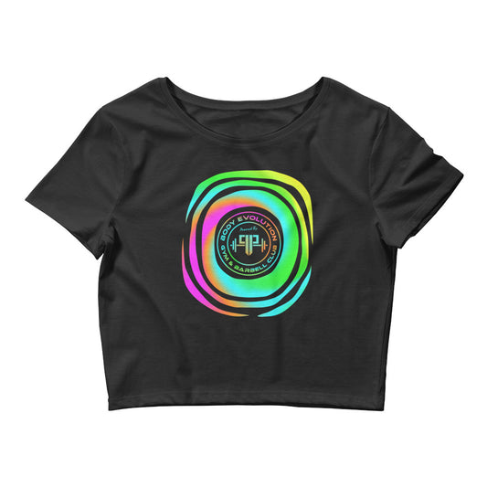 Body Evolution / Tie-Dye / Women’s Crop Tee